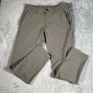 Lululemon Pants Mens 32x29 Beige Commission Slim Fit Golf Lightweight Chino